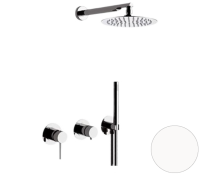 Душевая система Remer X Style X96S02BO, белый матовый X96S02BO