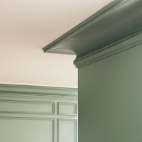 C344 Карниз Orac Decor из полиуретана - Плинтус потолочный