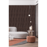 Стеновая панель из дюрополимера HIWOOD LV123N BR395 - 3D Панель