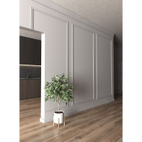 Плинтус напольный из дюрополимера DD723 Decor-Dizayn