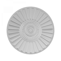 Розетка потолочная с рисунком 1.56.801 из полиуретана Европласт - Орнаментальная розетка