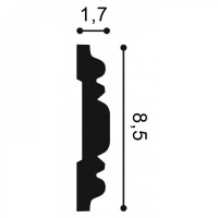 P7030 Молдинг Orac Decor из полиуретана - Молдинг декоративный с рисунком