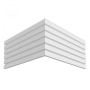 Стеновая панель из ЛДФ Ultrawood арт. UW 04 i (2000 х 240 х 18 мм.) - 3D панель