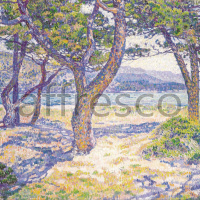 Картина: Тео ван Рейс­сель­бер­ге, Средиземноморье в Ле-Лаванду