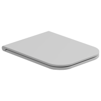 Крышка с сиденьем для подвесного унитаза с микролифтом GSG Ceramic Design Brio BRCOPRSLTICR000, белый глянцевый BRCOPRSLTICR000