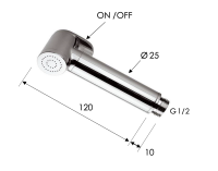 Гигиенический душ Remer 332OWBO, белый матовый 332OWBO