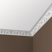 Карниз из полиуретана 1.50.197 Европласт - Плинтус потолочный с рисунком