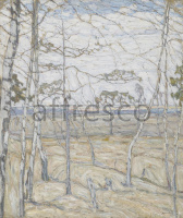 Картина: Абрахам Маневич, Березы