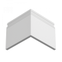 Плинтус напольный из ЛДФ Ultrawood арт. Base 0005 (2000 x 219 x 15 мм.)