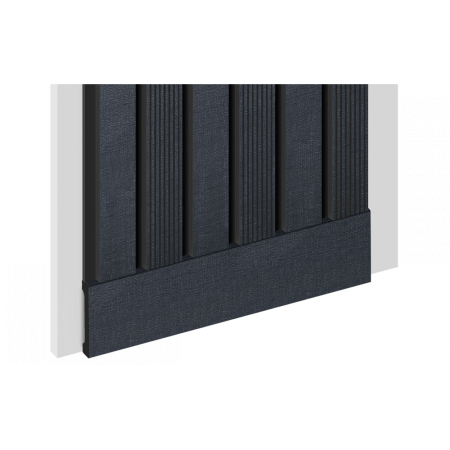 Декорированный плинтус B90V1 BK114 HIWOOD