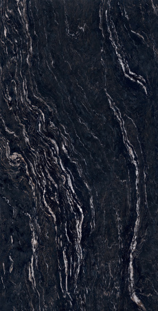 Керамогранит SENSI GEMS TITANIUM BLACK  LUX+ RET 160X320