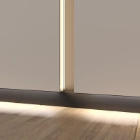 Профиль алюминиевый теневой с подсветкой Laconistiq Light Светлое золото 23-15-300 3000×45,7×15,45