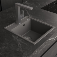 Кухонная мойка ABBER Quarz AQ2901G серый