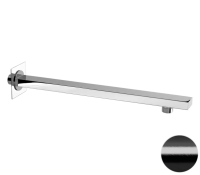 Кронштейн для верхнего душа 30 см Remer 348Q30CFP, черный брашированный хром 348Q30CFP