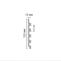 Декоративная панель DECOMASTER D317-438D ДМ (122*12*2900мм)