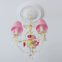 Розетка потолочная с рисунком  1.56.037 из полиуретана Европласт - Орнаментальная розетка