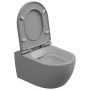 Чаша подвесного унитаза биколор GSG Ceramic Design Like LKWCSOBI000/038, Fumo Matt LKWCSOBI000/038