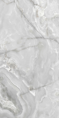 Керамогранит  ONYX&MORE SILVER ONYX SATIN 6MM R  120x240