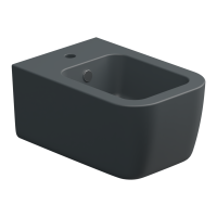 Биде подвесное GSG Ceramic Design Brio BRBISO028, Ebano Matt BRBISO028