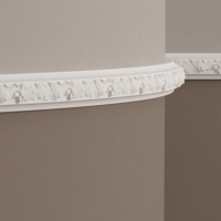 Молдинг гибкий из полиуретана 1.51.326 Европласт - Декоративный молдинг с рисунком