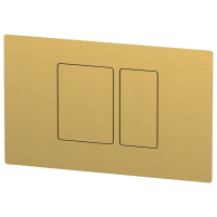 Кнопка смыва Remer RB820BG, золото брашированное RB820BG