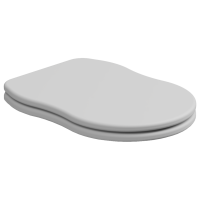 Крышка с сиденьем для подвесного унитаза с микролифтом GSG Ceramic Design Time TICOPRCCCR001, белый матовый TICOPRCCCR001