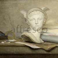 Картина: Jean Baptiste Simeon Chardin, Still life with attributes of the arts
