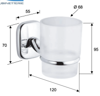 Стакан Remer Suite SU15CR SU15CR