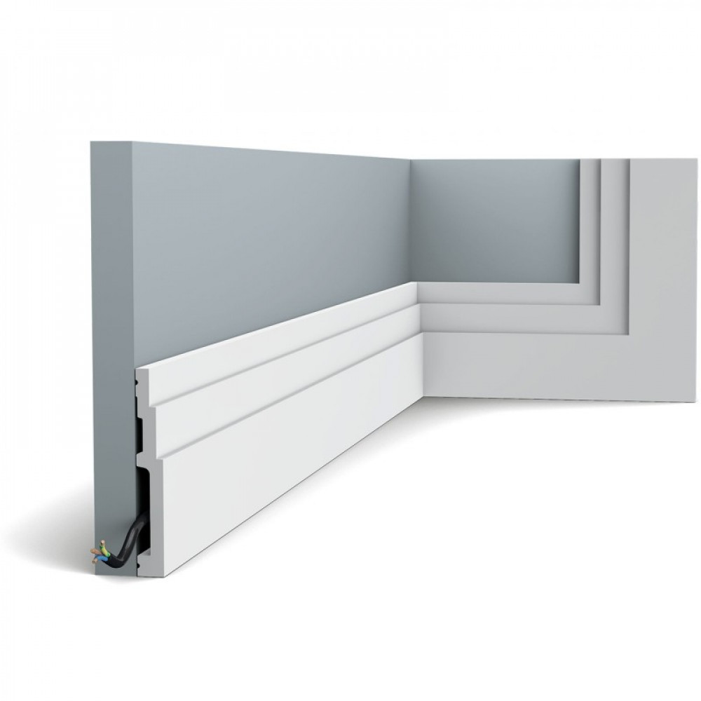 SX180 Плинтус напольный Orac Decor из дюропоплимера SX180 Плинтус напольный Orac Decor из дюропоплимера